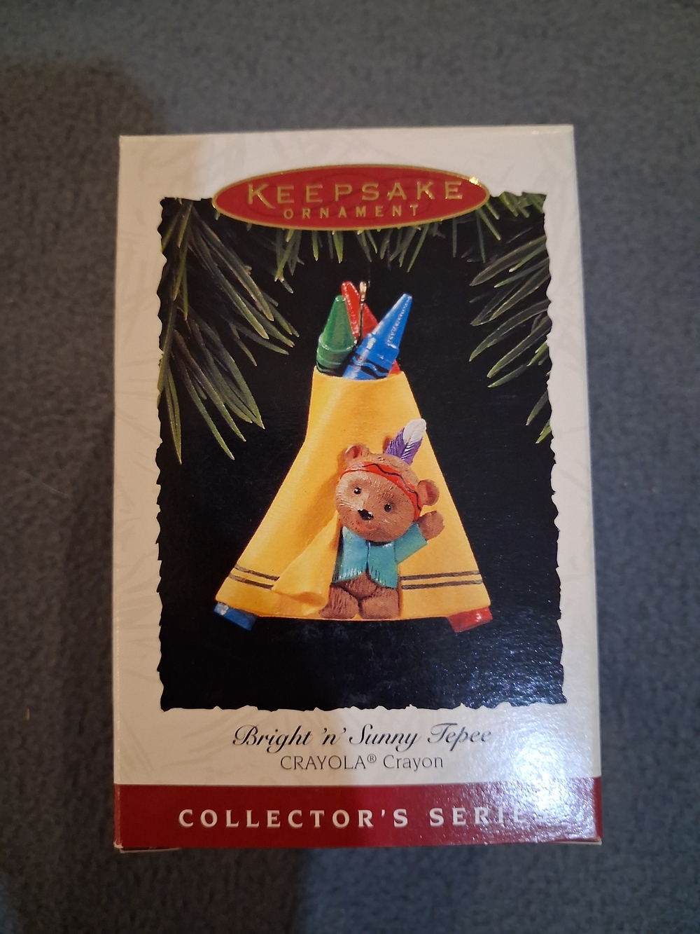 Hallmark Keepsake Ornament - Bright n' Sunny Tepee Crayola Ornament